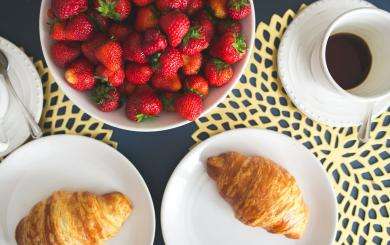 Hôtel Triangle d'Or - petit déjeuner